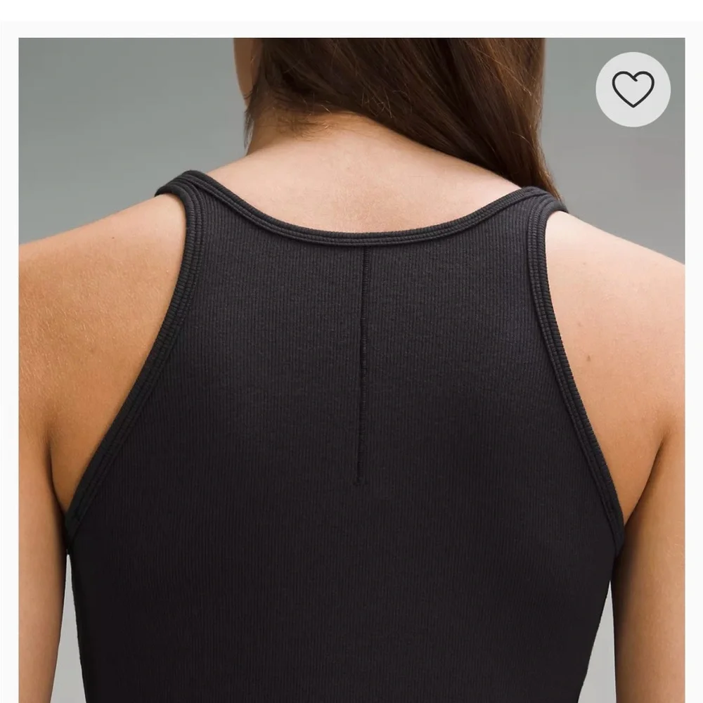 NWT Lululemon Athletica Black Racerback Tank - Picture 1 of 6